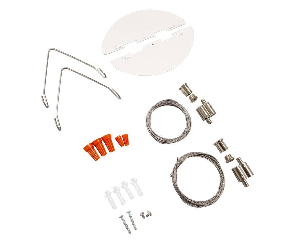 NCLTG LineVolt Series LED Strip Light hardware and accessories including mounting components for quick and secure installation
