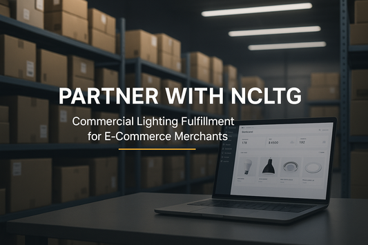 Why E-Commerce Merchants Should Partner with NCLTG for Commercial LED Lighting