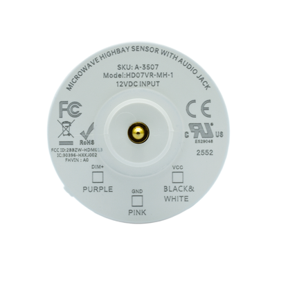 DC Powered Bi-level Dim Dusk/Dawn Microwave Sensor Control (For Highbay Light)