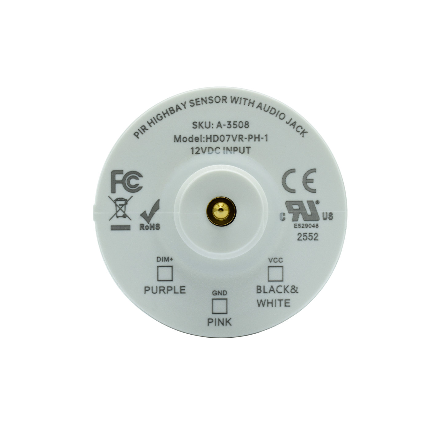DC Powered Bi-level Dim Dusk/Dawn Microwave Sensor Control (For Highbay Light)