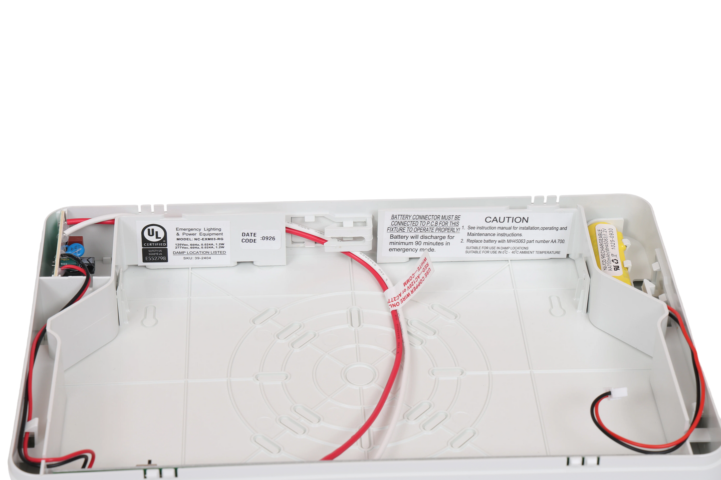 NC-EXM03-RG EXIT Emergency Light