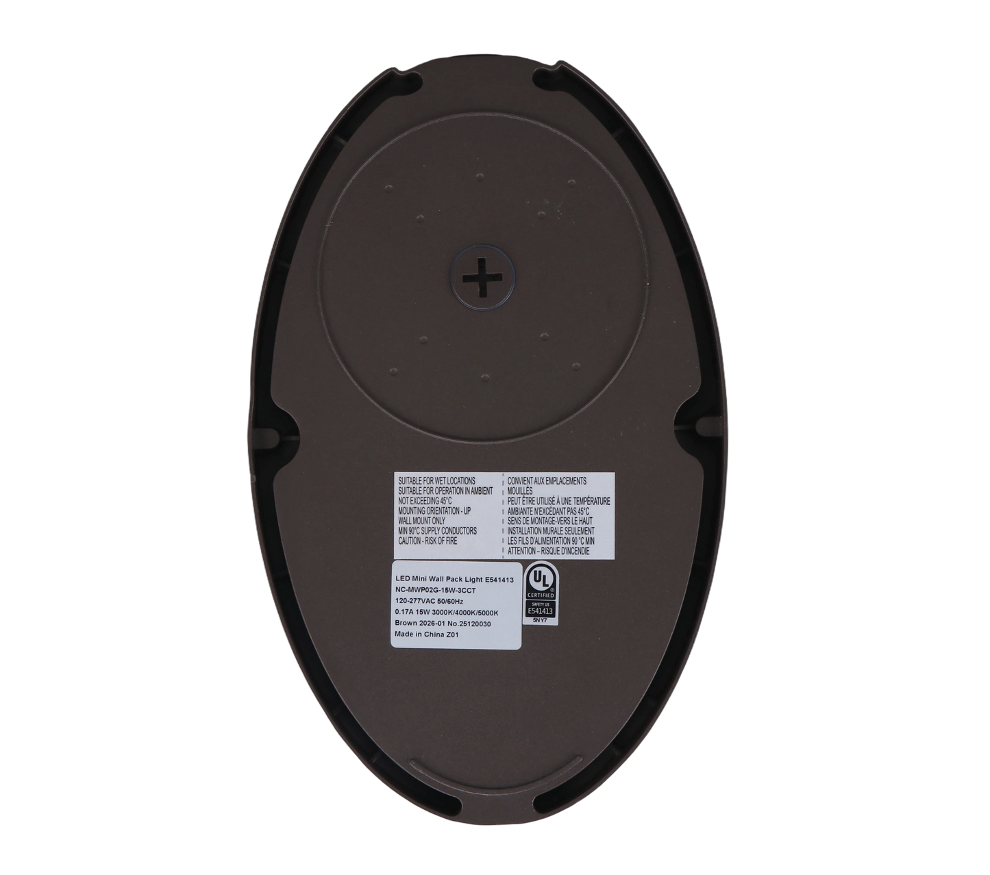 PicoGuard Series LED Mini Oval Wall Pack Light Fixture