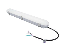VT Series 2-Foot LED Vapor Tight Strip, Adjustable Wattage & CCT, 120-277V