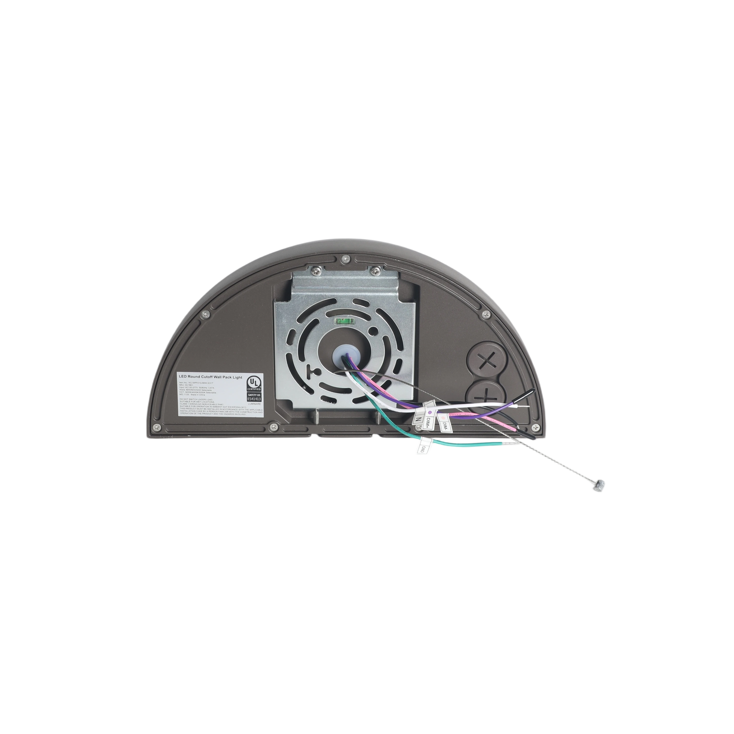 LunaGuard Series LED Round Cutoff Wall Pack Light