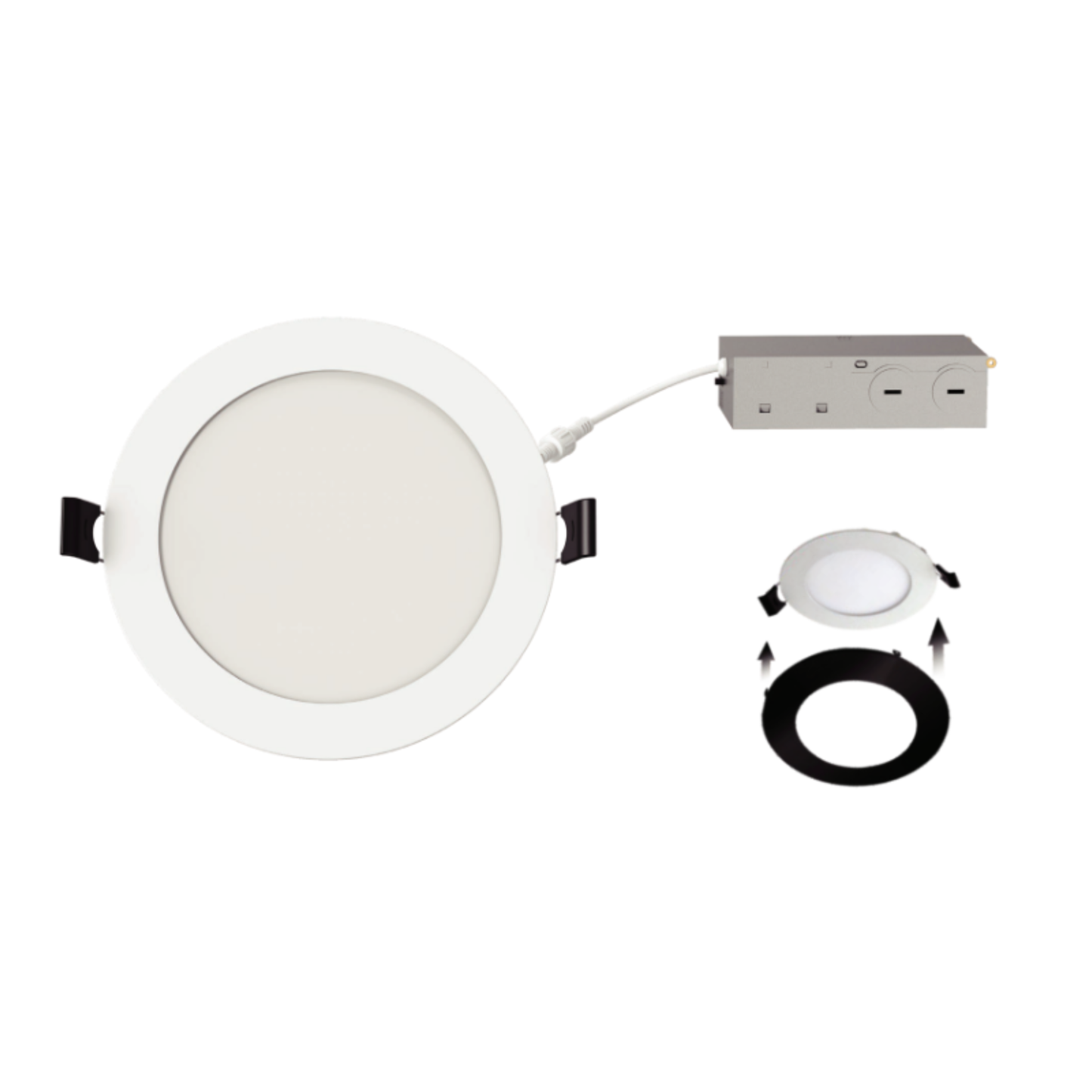 SlimBeam Series LED Round Panel Light (5CCT Selectable)
