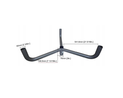 360-Degree Triple Bull Horn for Area, Street, and Parking Lot Lights