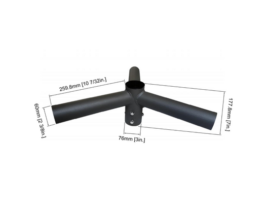 TenonPro Triple 120° Horizontal Tenon Adaptor