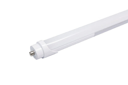 NCLTG Linear5 Series 8-Foot T8 LED Tube featuring a slim white housing, energy-efficient integrated LEDs, and a durable design for commercial and industrial lighting applications