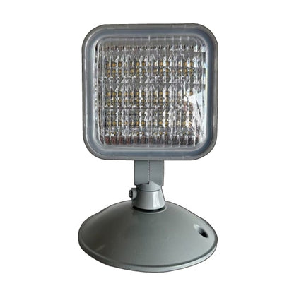 NCLTG Sentinel Series LED Single Emergency Remote Head for extending egress lighting coverage with a compact, weather-resistant design