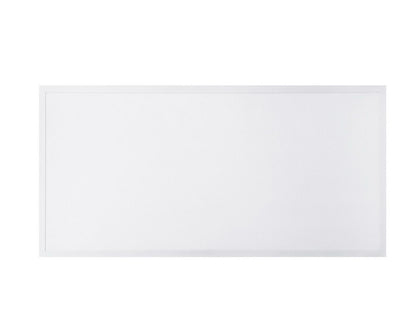 Front view of NCLTG SkyLine Series 2x4 LED Panel Light showcasing slim profile and smooth frosted diffuser for uniform commercial lighting